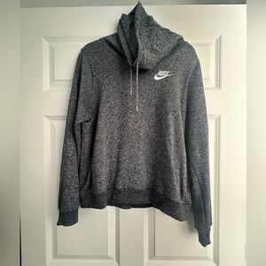 Nike Gray women’s  funnel neck  Sweater